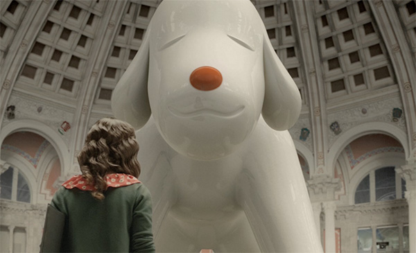ART DIRECTORS CLUB NY. Dog sculpture judging